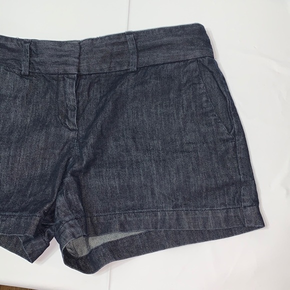 LOFT Black Cotton Shorts Size 2 - Picture 4 of 5